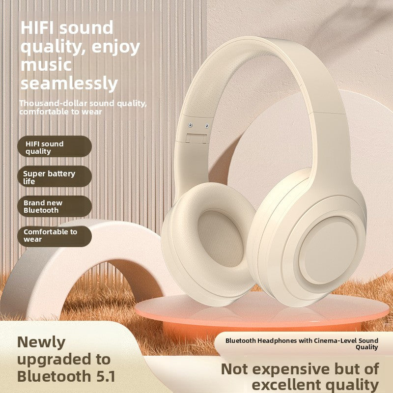 Wireless Bluetooth Headphones with Noise Cancellation