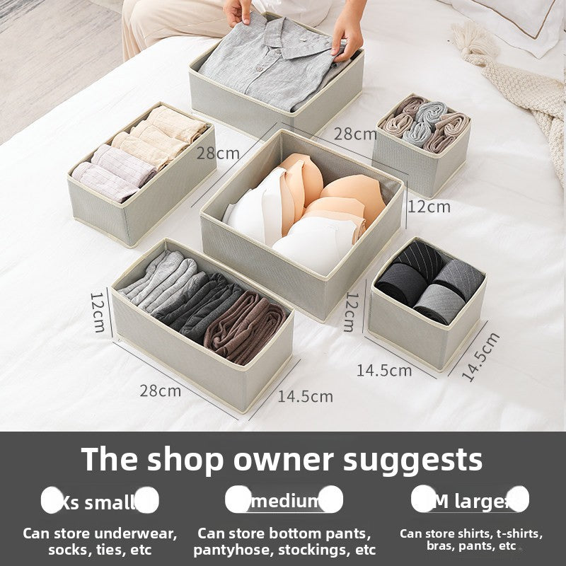Fabric Drawer Organizer for Underwear, Socks, and Panties