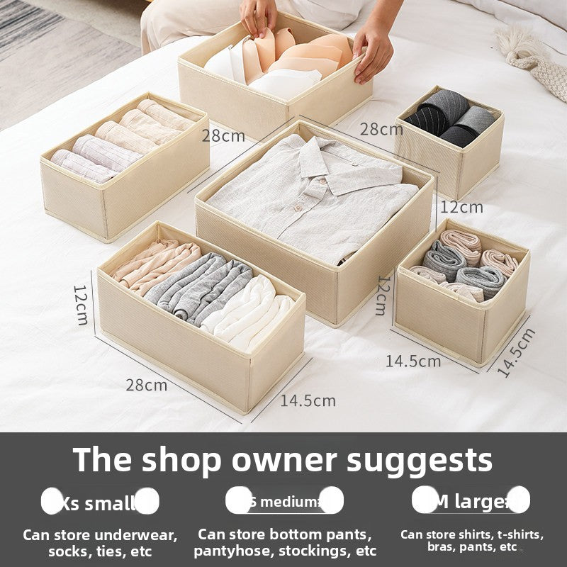 Fabric Drawer Organizer for Underwear, Socks, and Panties