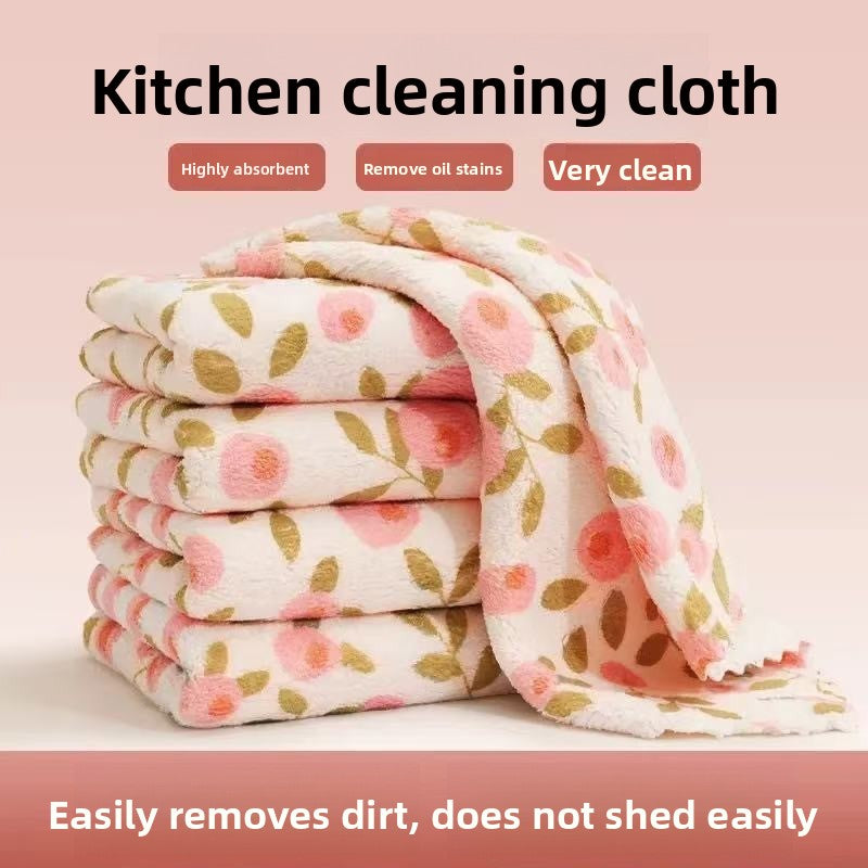 Kitchen-Specific Rags for Home Use, Absorbent, Lint-Free