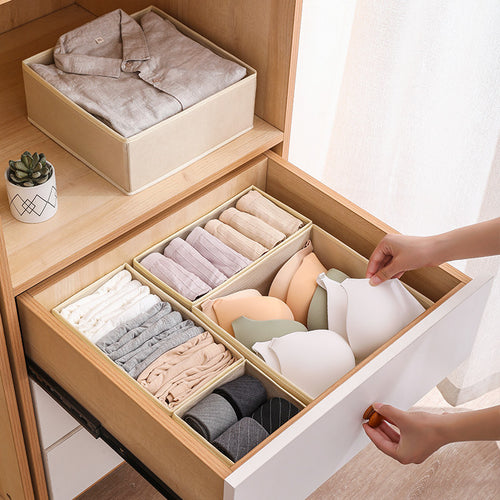Fabric Drawer Organizer for Underwear, Socks, and Panties