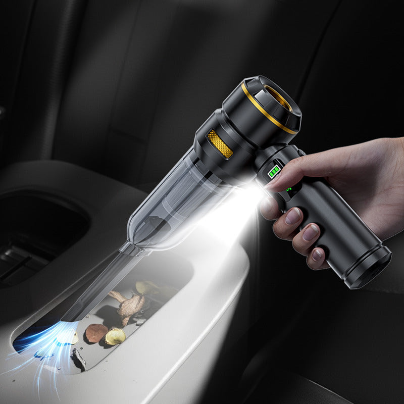 Portable Car Vacuum Cleaner with Wireless Power Display