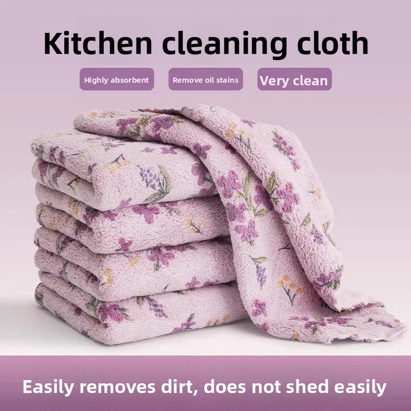 Kitchen-Specific Rags for Home Use, Absorbent, Lint-Free