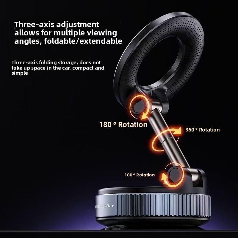 Foldable Magnetic Car Phone Holder