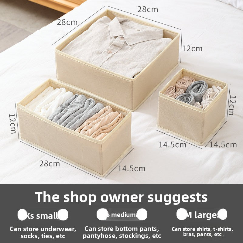 Fabric Drawer Organizer for Underwear, Socks, and Panties