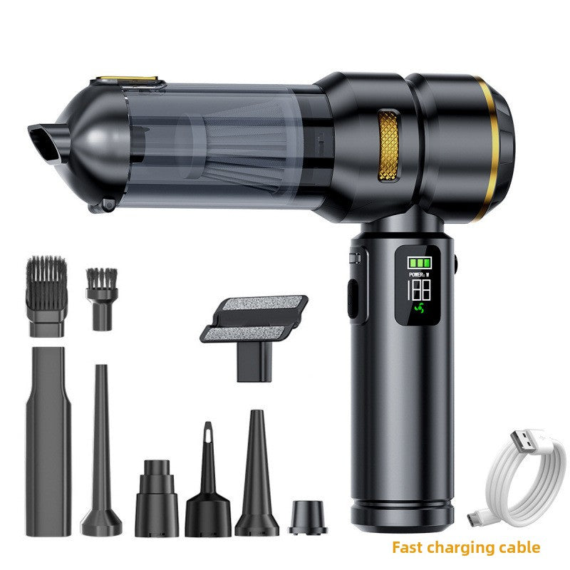 Portable Car Vacuum Cleaner with Wireless Power Display