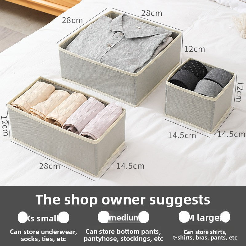 Fabric Drawer Organizer for Underwear, Socks, and Panties